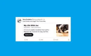 Twitter Adds Revue Newsletter Subscription Cards in Tweets